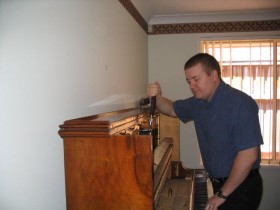 Piano tuning by experienced piano tuner